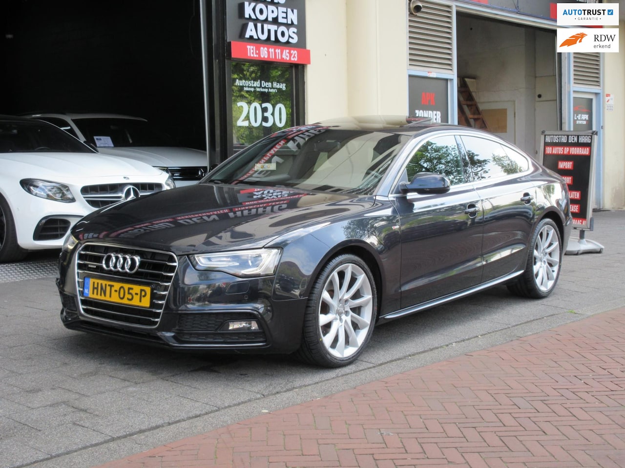 Audi A5 Sportback - 3.0 TFSI 200Kw Quattro S-Line Aut Leer Schuifdak - AutoWereld.nl