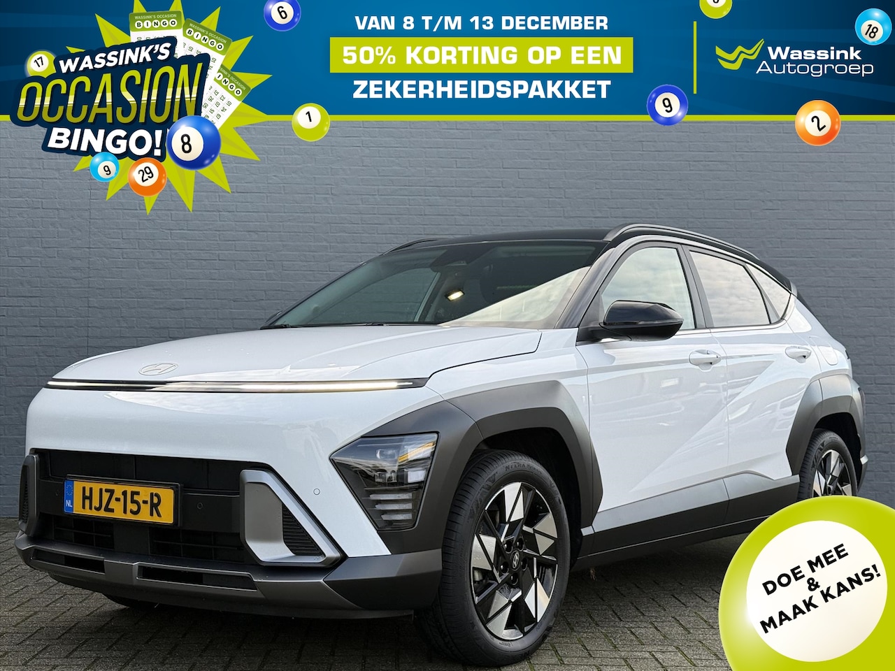 Hyundai Kona - 1.6 GDI HEV 141pk DCT Comfort Smart | Navigatie | Stoel & Stuurverwaming | Adaptive Cruise - AutoWereld.nl