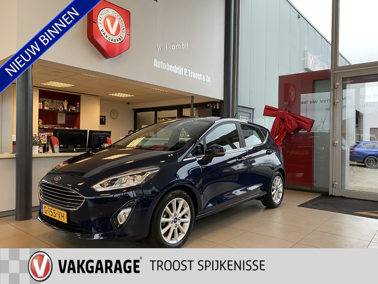 Ford Fiesta - 1.0 EcoBoost Titanium 1.0 EcoBoost Titanium,Apple Carplay/Android Auto,Climate&Cruisecontrol,Spraakbediening,Par - AutoWereld.nl