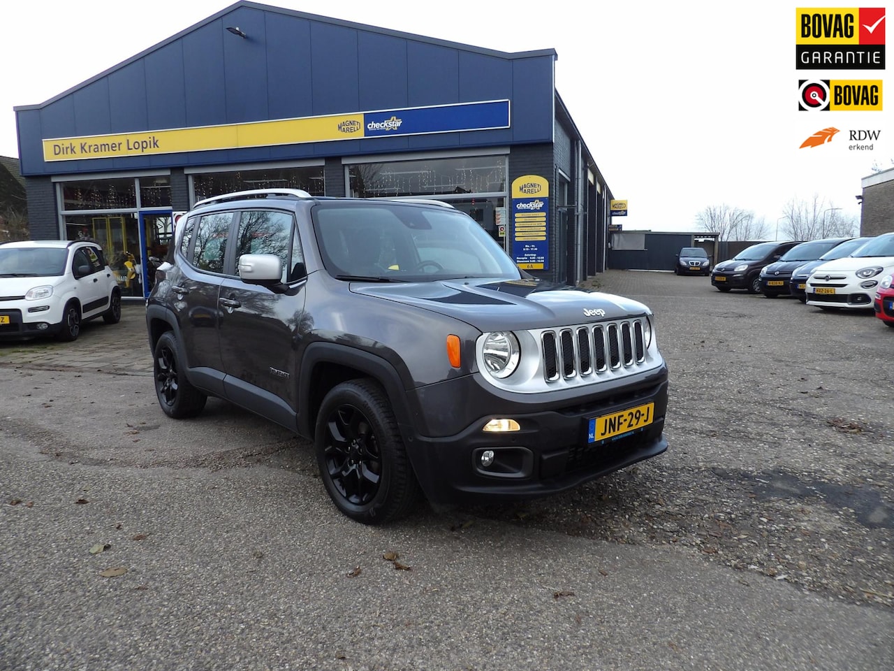 Jeep Renegade - 1.4 MultiAir Limited Automaat / Leder / Rijklaarprijs - AutoWereld.nl