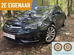 Opel Cascada - 1.6 Turbo Cosmo 2e eig, zwart met brandy, vol