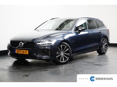 Volvo V60 - 2.0 T6 Plug-in hybrid AWD Ultra Dark | Trekhaak | Panoramadak | BLIS | PDC V+A en camera |