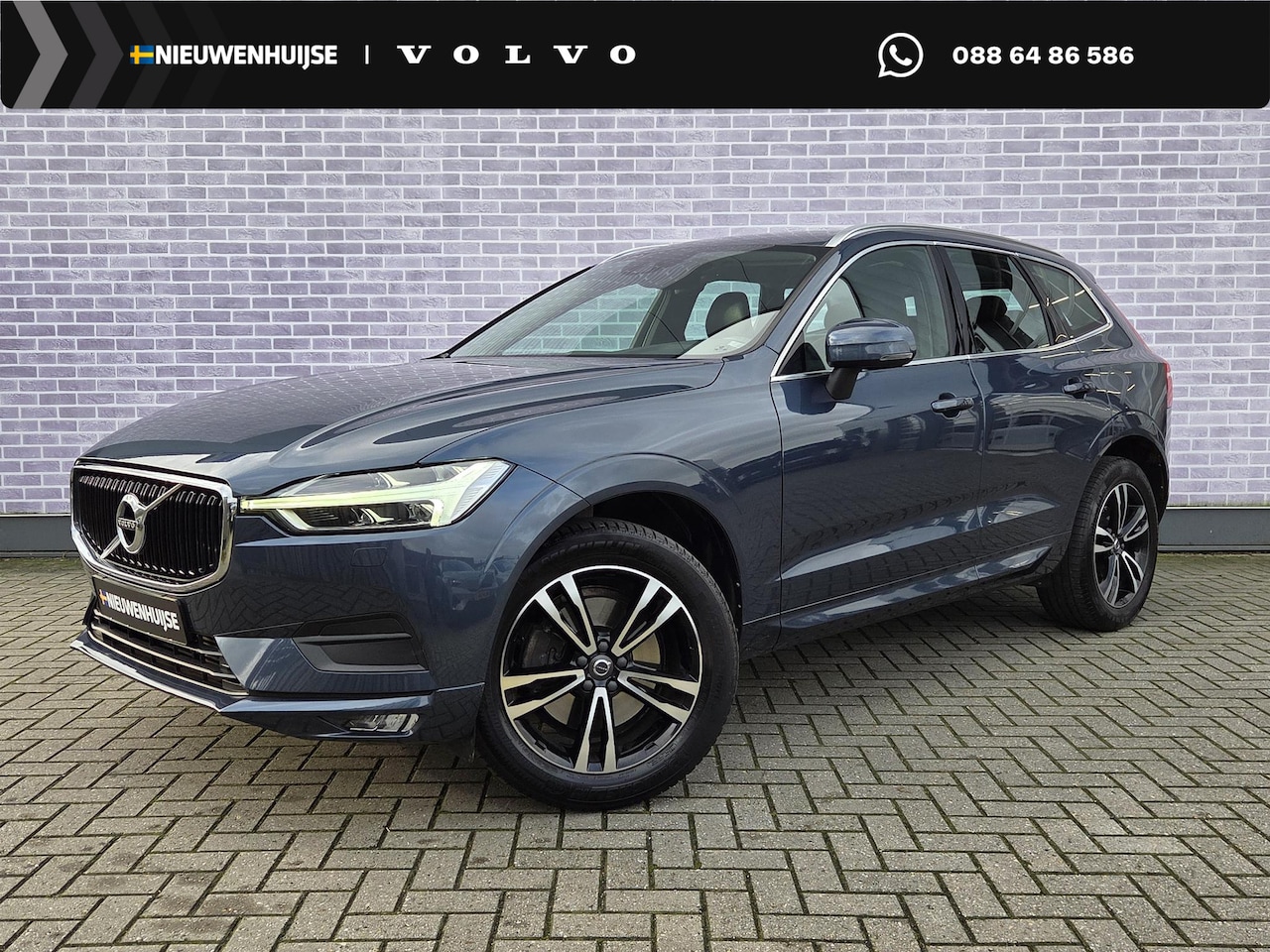Volvo XC60 - T5 Momentum Aut. | Trekhaak 2400 kg | Lederen bekleding | Actieve LED koplampen | Elektris - AutoWereld.nl
