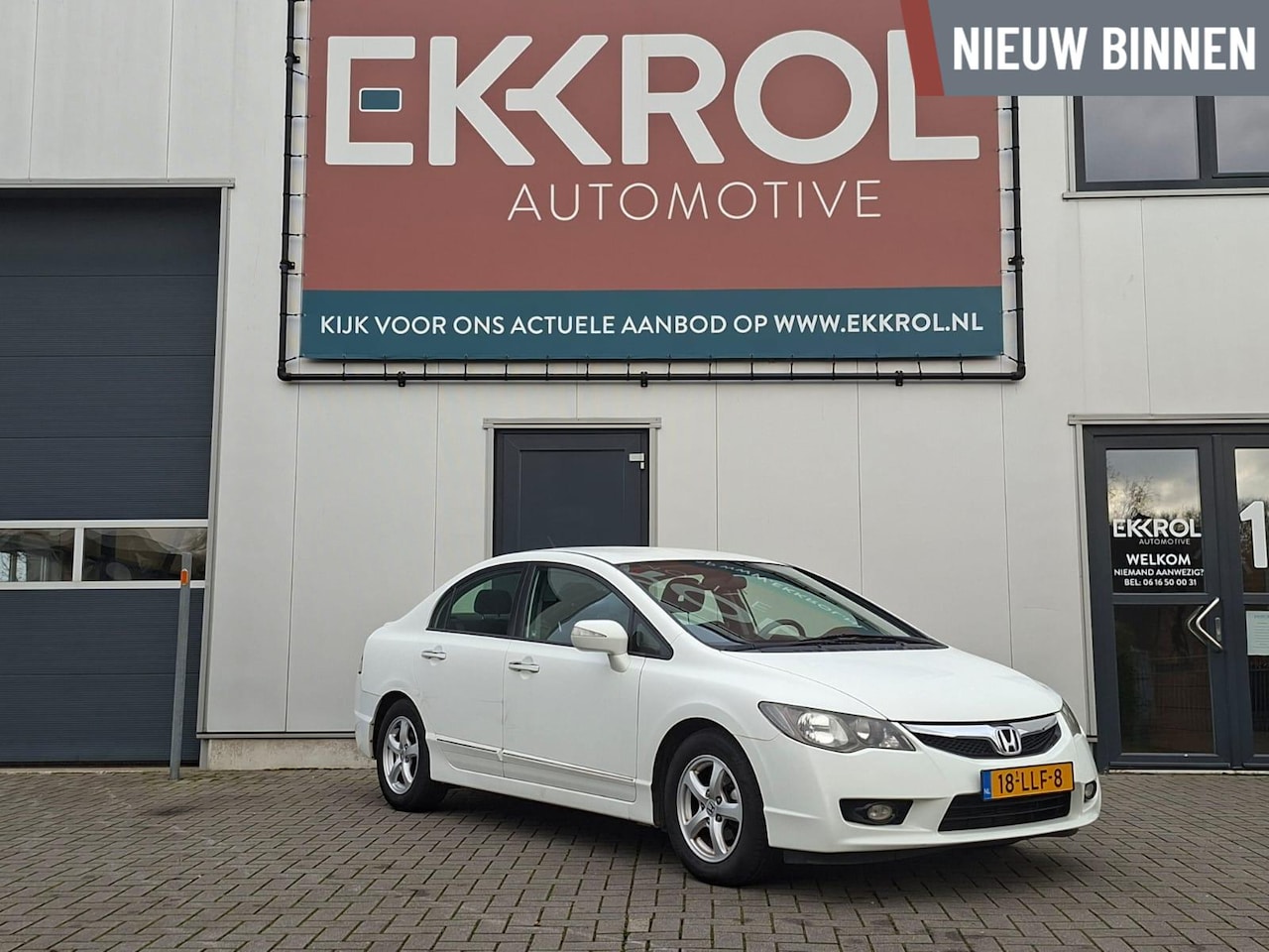 Honda Civic - 1.3 Hybrid Elegance Automaat (Org. NL / Climate) - AutoWereld.nl
