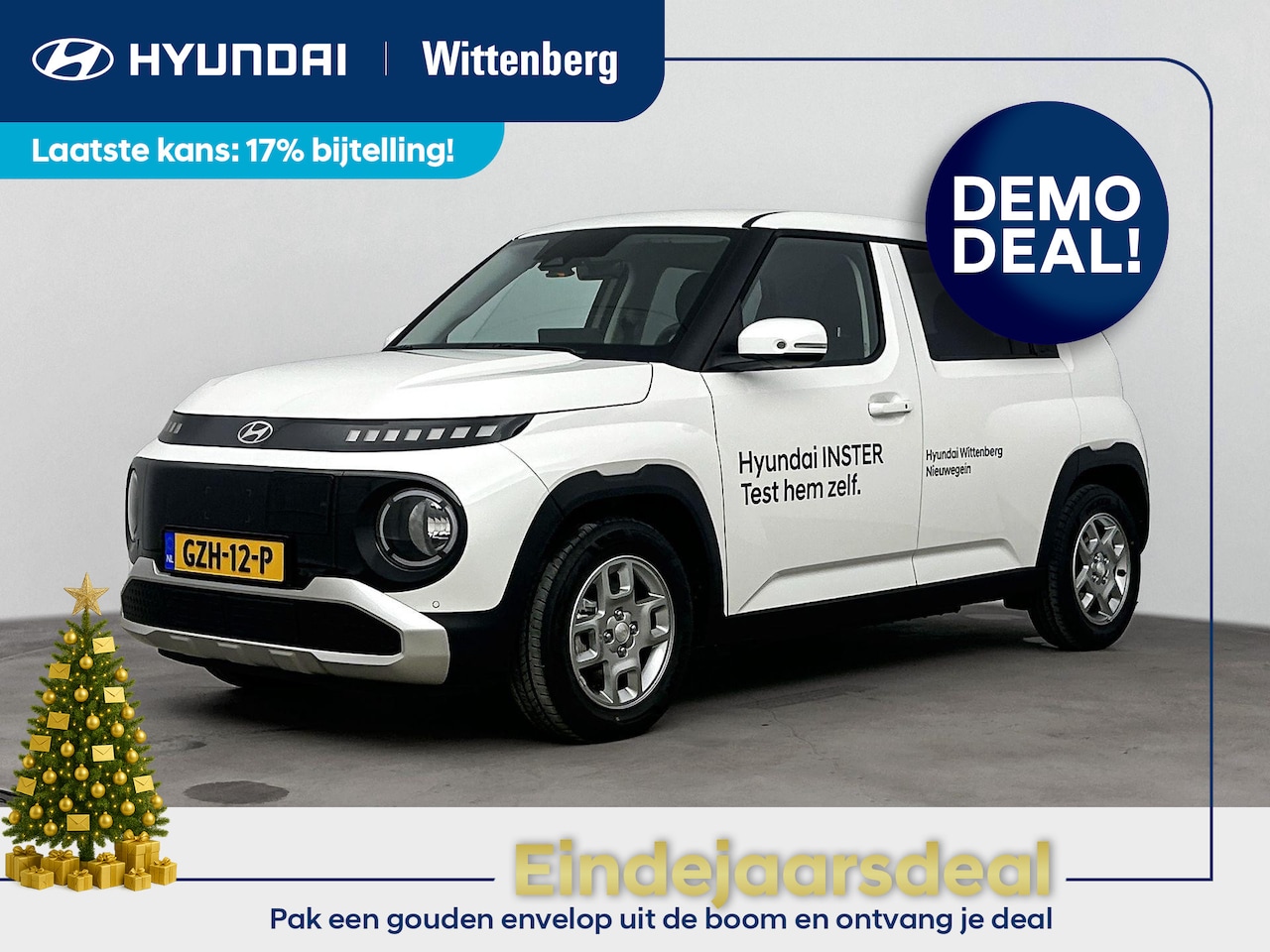 Hyundai Inster - PULSE 49 kWh | WINTERPACK | WARMTEPOMP | STOEL- & STUURVERWARMING | CLIMA | CAMERA | CRUIS - AutoWereld.nl