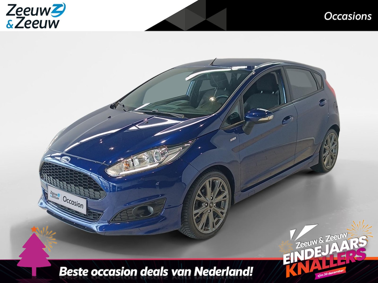 Ford Fiesta - 1.0 EcoBoost ST Line *Navi+Camera*Climate Control*LM.Velgen*Cruise Control*Zeer leuke auto - AutoWereld.nl