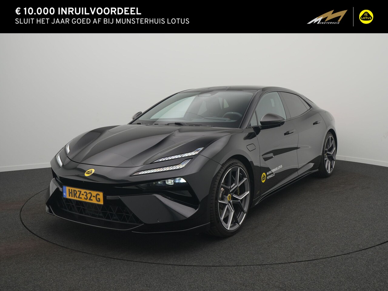 Lotus Emeya - 600 S | Dynamic Handling | Panorama Dak | Massage | Kef Audio | Head Up | 22 Inch | Carbon - AutoWereld.nl