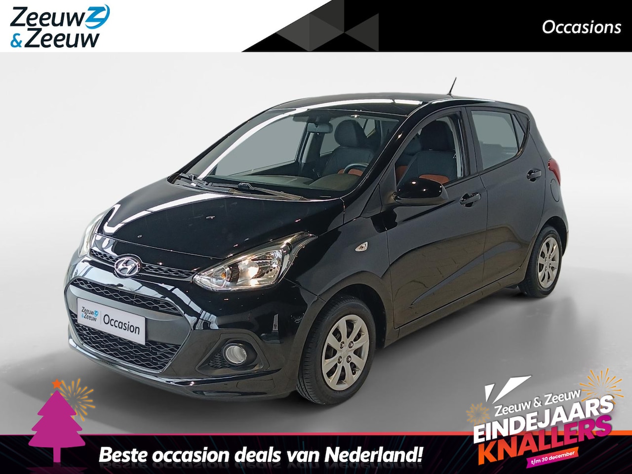 Hyundai i10 - 1.0i i-Motion Comfort *Navigatie*Airco*Hoge Instap*In Zeer Nette Staat! - AutoWereld.nl