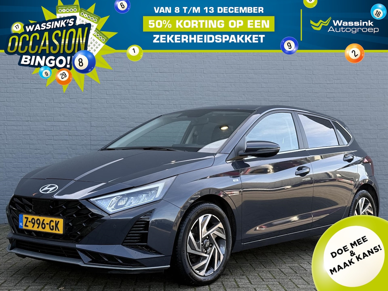 Hyundai i20 - 1.0 T-GDI 48V MHEV 100pk DCT Automaat Premium | Navigatie | Stoel & Stuurverwarming | Adap - AutoWereld.nl