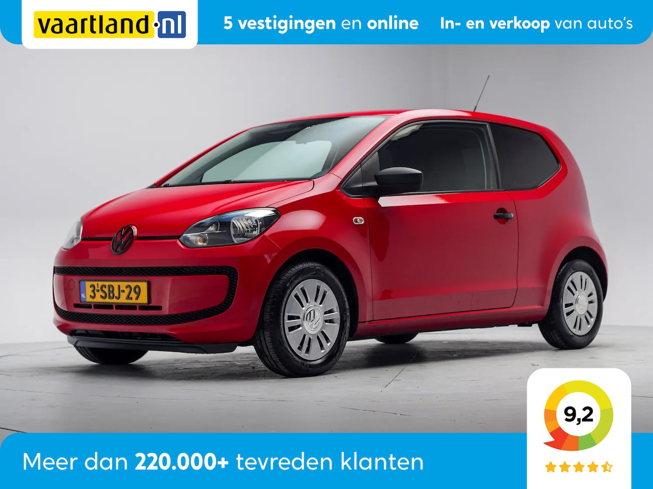 Volkswagen Up! - 1.0 Easy up! BlueMotion [ Airco Aux] - AutoWereld.nl