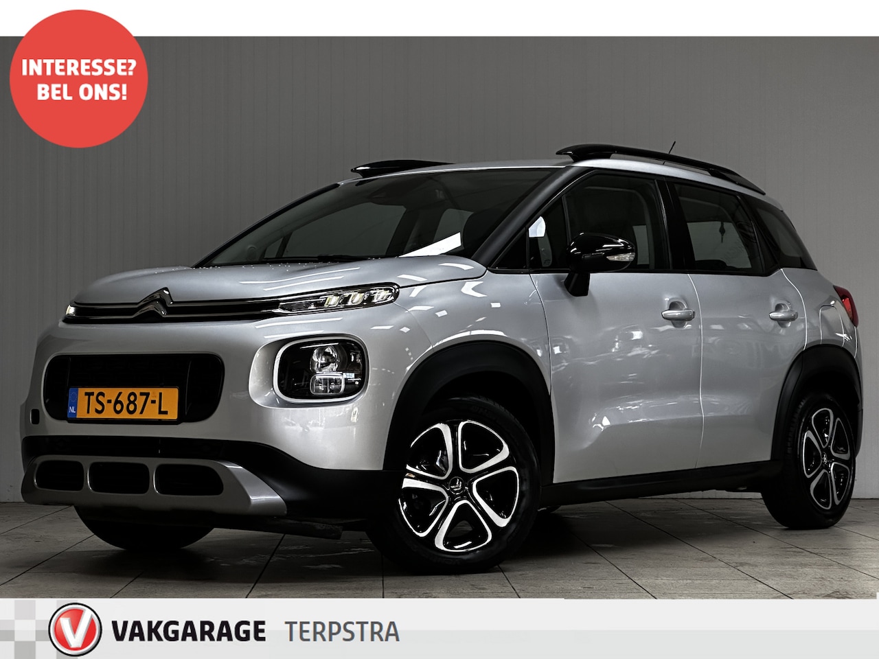 Citroën C3 Aircross - 1.2 PureTech Feel /Trekhaak! /Apple + Android /DAB+! /Navi /Climat /Cruise /Elek. pakket / - AutoWereld.nl