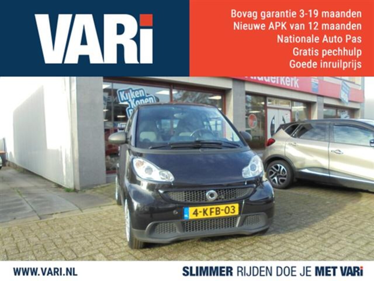 Smart Fortwo coupé - 1.0 mhd Pure automaat - AutoWereld.nl