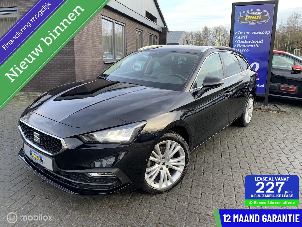 SEAT Leon Sportstourer - 1.5 TSI Launch Ed.|trekh|full option - AutoWereld.nl