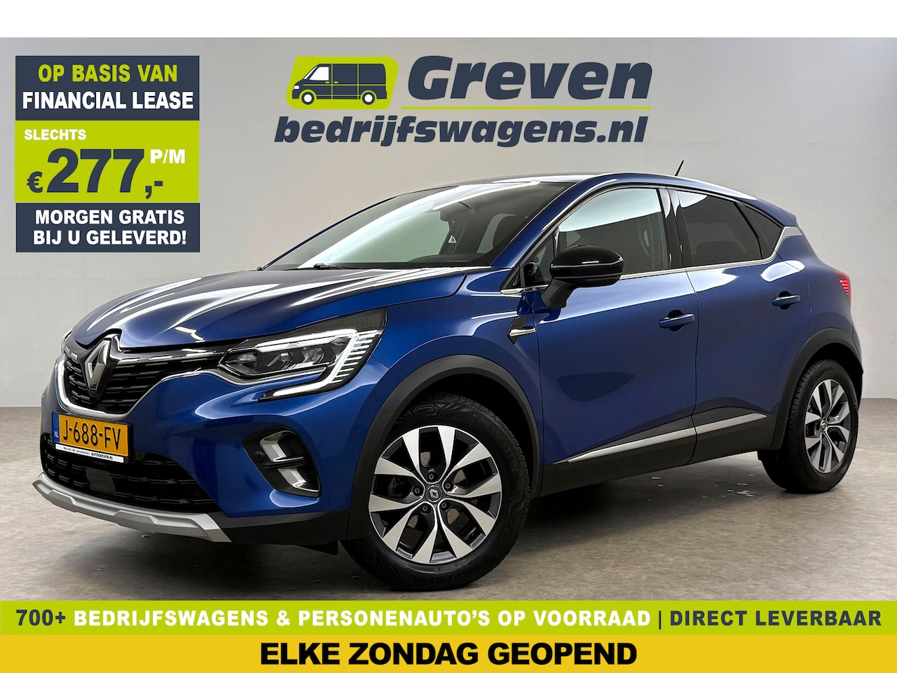 Renault Captur - 1.3 TCe Intens | Camera | Adap. Cruise | Sfeer | Bose | Virtual | Trekh. | Stuurverw. | Ke - AutoWereld.nl