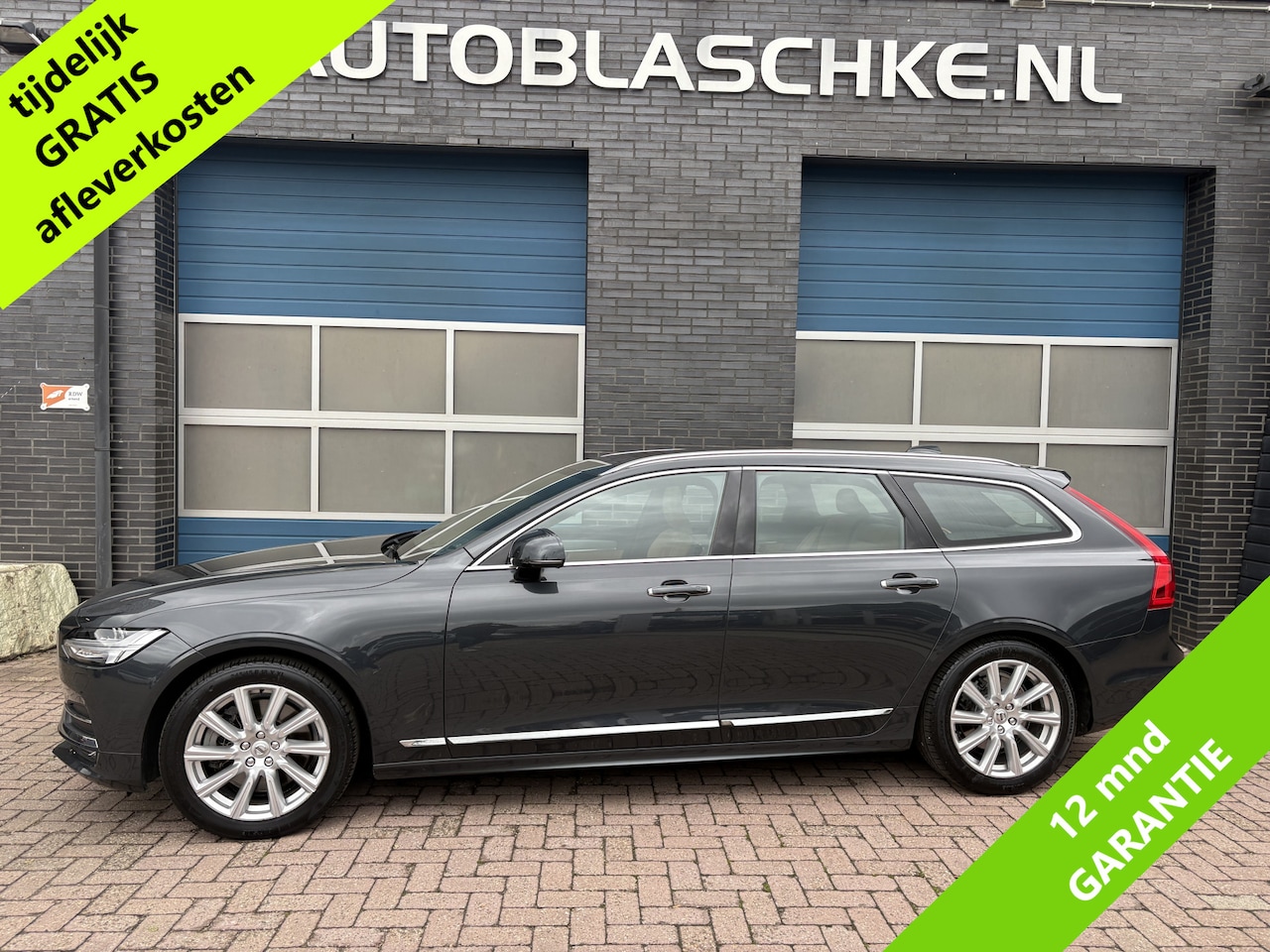 Volvo V90 - 2.0 T4 Inscription 2.0 T4 Inscription, pano, leder, camera/cruise/climate e.d. - AutoWereld.nl