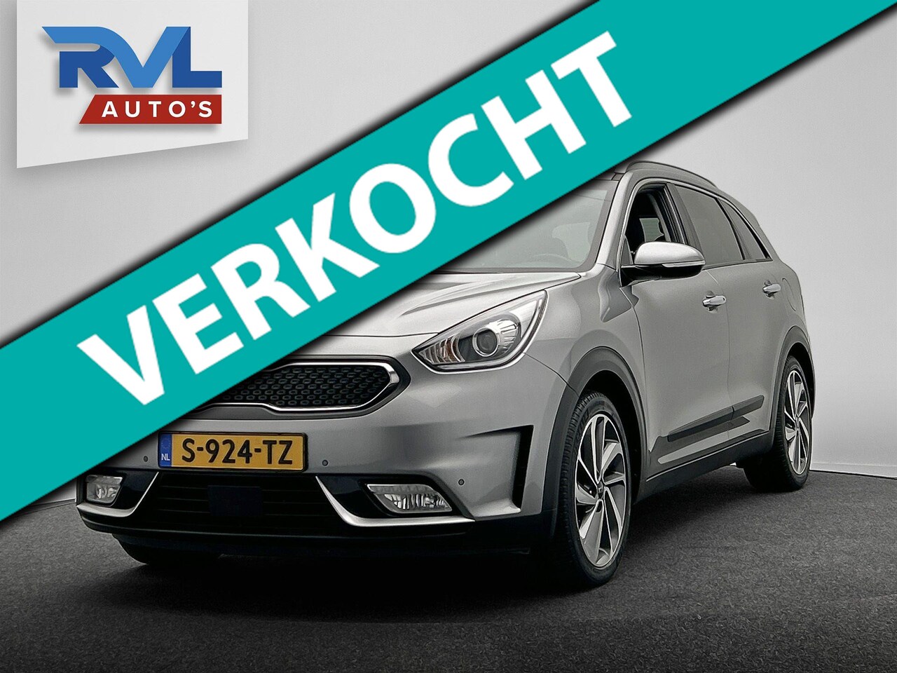 Kia Niro - 1.6 GDi Hybrid DynamicLine Trekhaak Parkeersensoren Climate control Camera - AutoWereld.nl