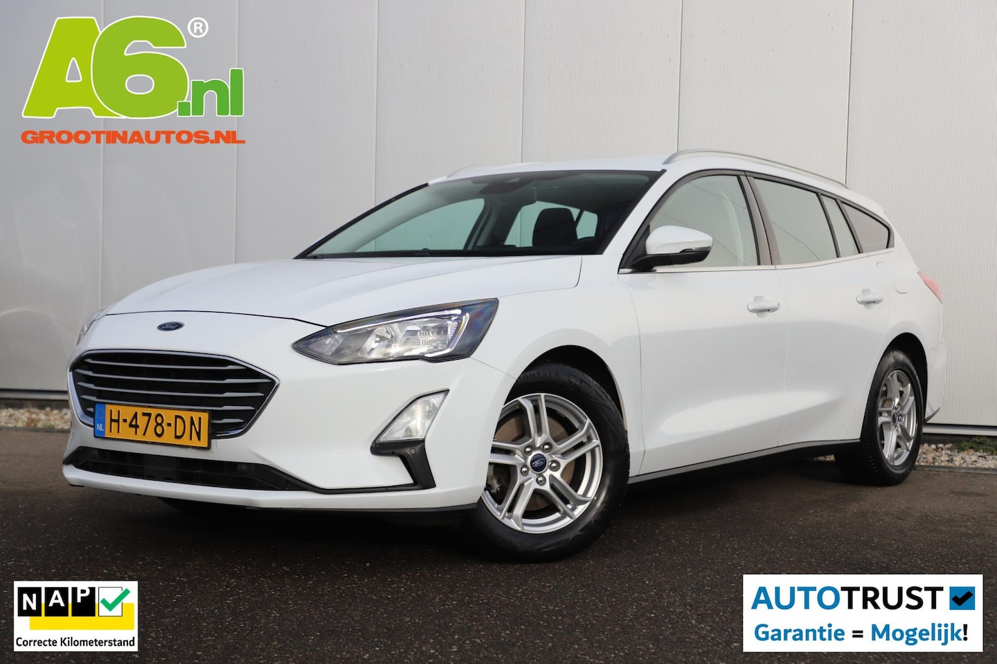 Ford Focus Wagon - 1.5 EcoBlue Trend Edition Business Trekhaak Navigatie Carplay Android 16 inch LMV B&O Audi - AutoWereld.nl