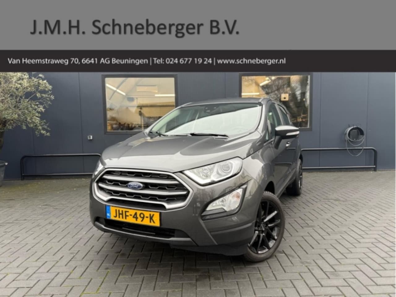 Ford EcoSport - 1.0 EcoBoost Connected / CarPlay / Android auto / Stoelverw. / Nieuwe wielset / Cruise Con - AutoWereld.nl
