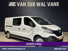 Renault Trafic - 1.6 dCi L2H1 Dubbele cabine Euro6 Airco | 6-Zits | Navigatie | Cruisecontrol | Trekhaak |