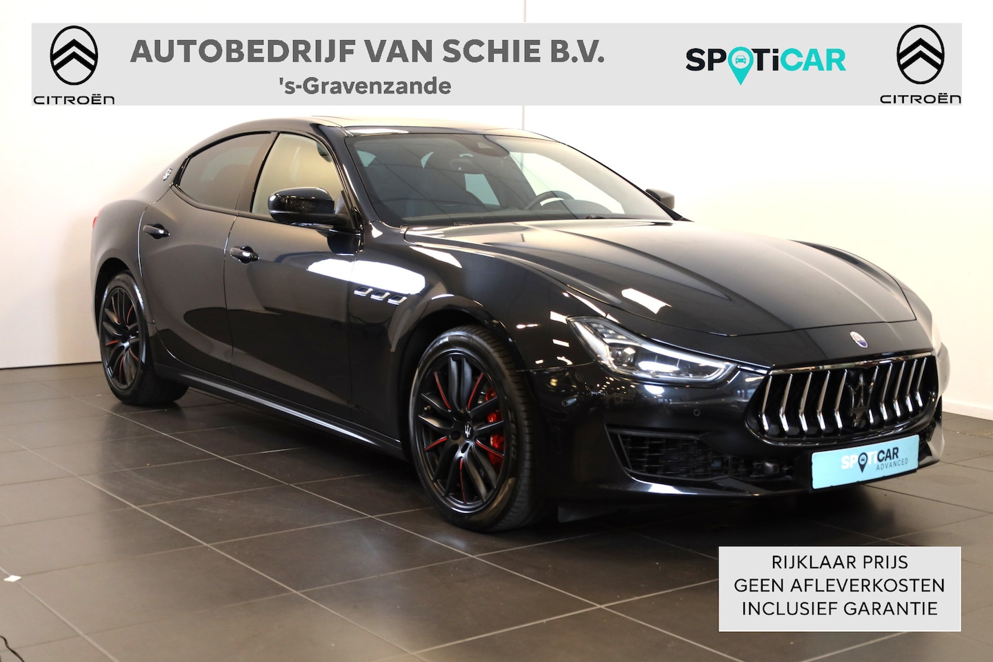 Maserati Ghibli - 3.0 V6 Ribelle 1 of 200 | Harman Kardon | 350PK | Carplay | Alcantara | Leder - AutoWereld.nl