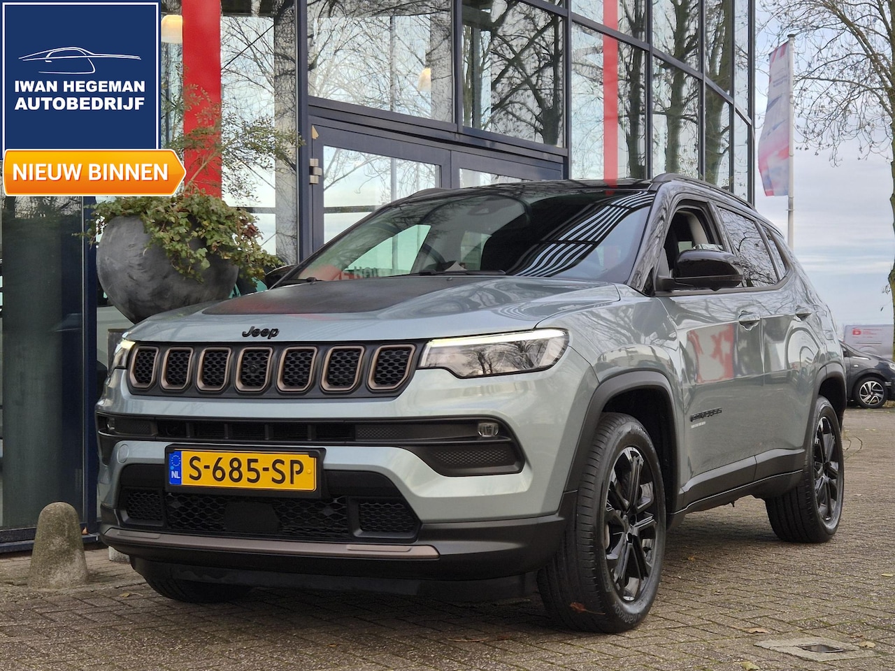 Jeep Compass - 4xe 240 Plug-in Hybrid Electric Upland | Navigatie | Climate Control | Cruise Control | Li - AutoWereld.nl