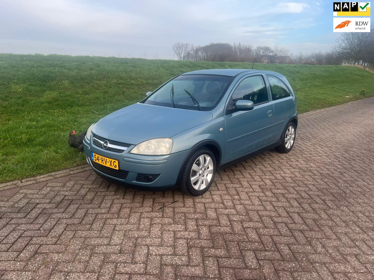 Opel Corsa - 1.2-16V Silverline Airco 1e Eigenaar Elk Ramen Dealer Onderhouden apk 10-26 - AutoWereld.nl