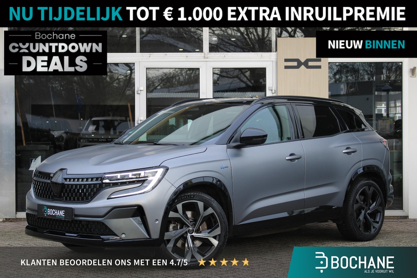 Renault Austral - 1.2 E-Tech full hybrid 200 iconic esprit Alpine | 4Control | Harman Kardon | Elektrische s - AutoWereld.nl