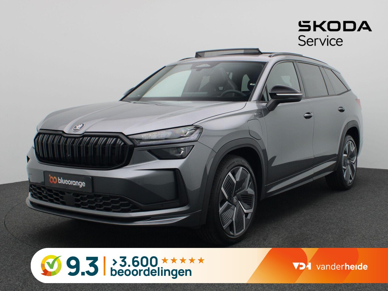 Skoda Kodiaq - 1.5 TSI PHEV Sportline Business 204PK DSG matrix led, trekhaak, Canton sound, adaptive cru - AutoWereld.nl