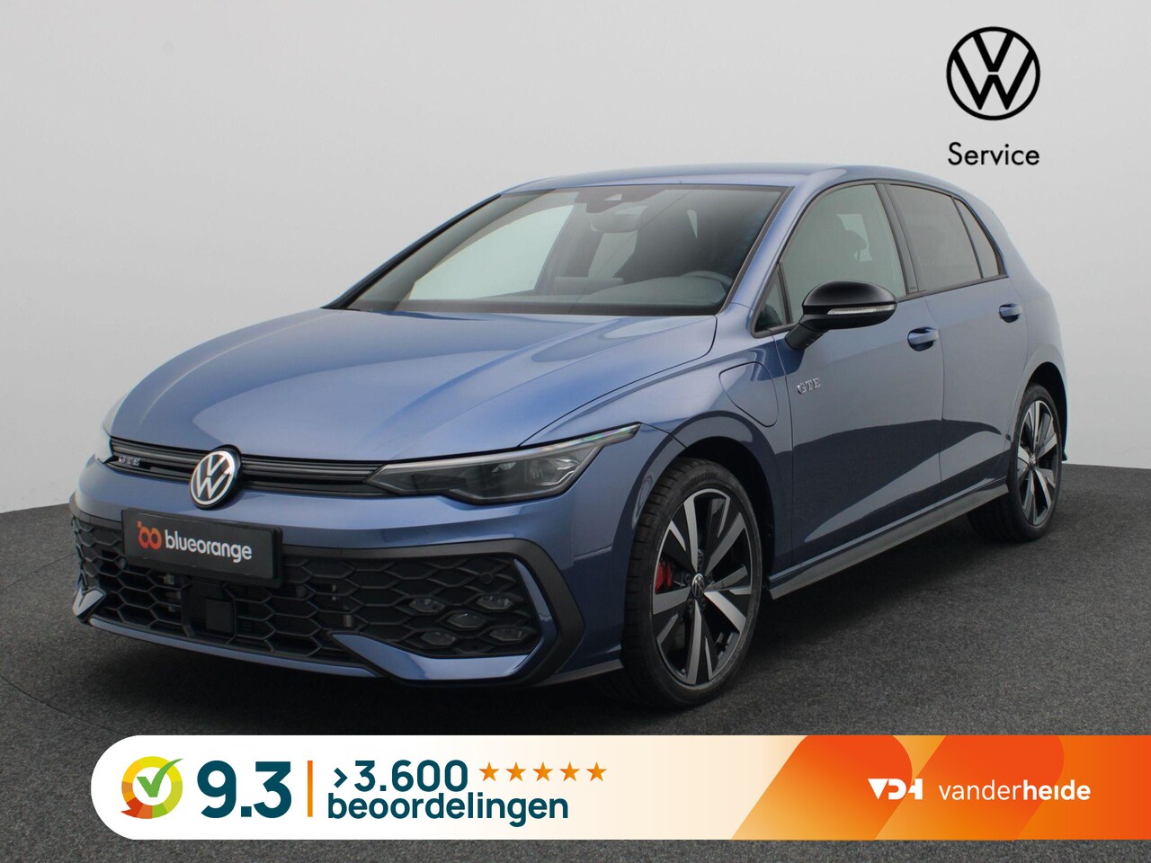 Volkswagen Golf - 1.5 eHybrid GTE 272PK DSG Black style, 18"  lichtmetalen velgen, Side Assist, Achteruitrij - AutoWereld.nl