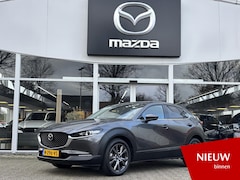 Mazda CX-30 - 2.0 e-SkyActiv-X M Hybrid Luxury NL-Auto. 1e Eig., Dealer Ondh. Leer, Head-up display, 360