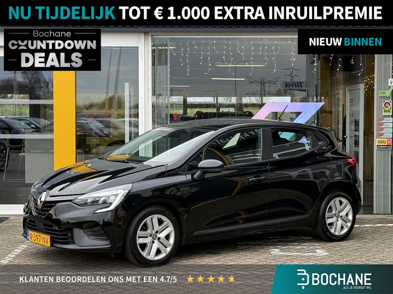 Renault Clio - 1.0 TCe Zen Comfort | NAP | Navigatie | Climate Control | Key-less | Parkeersensoren | DAB - AutoWereld.nl