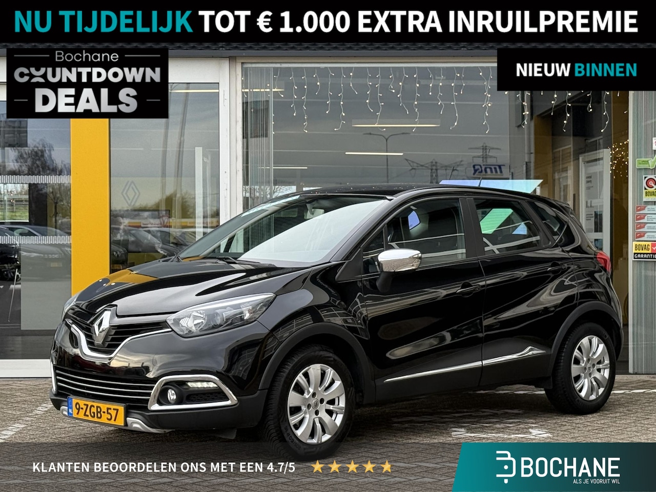 Renault Captur - 1.2 TCe Expression | NAP | Trekhaak | Airco | Key-less | Lichtmetaal | - AutoWereld.nl
