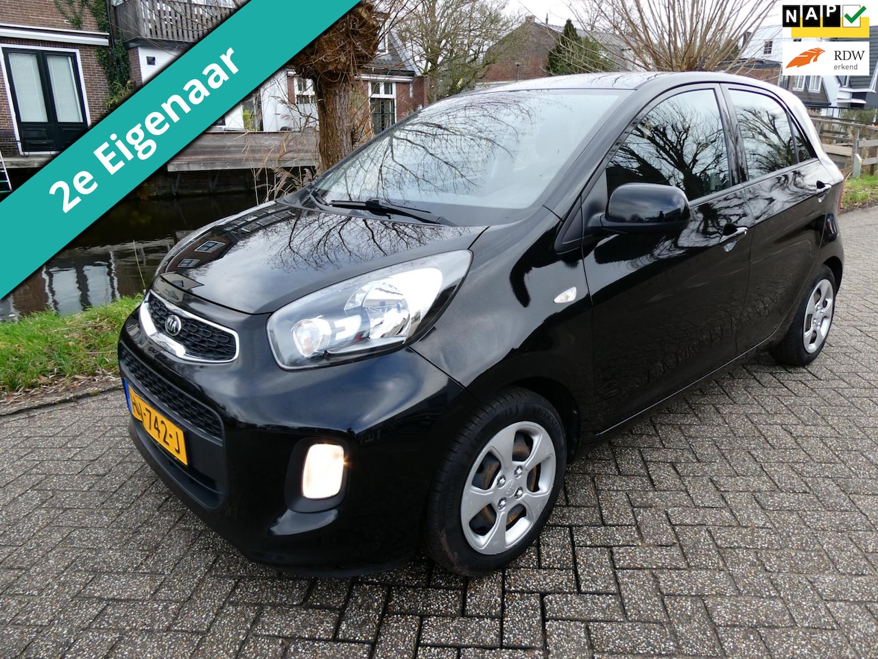 Kia Picanto - 1.0 CVVT Comfort Airco 151.000km. 2e eigenaar Hoge instap - AutoWereld.nl