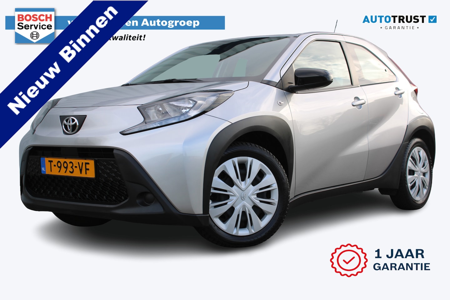 Toyota Aygo X - 1.0 VVT-i MT Play | Incl. 12 maanden garantie | Adaptieve cruise control | Airco | Apple c - AutoWereld.nl