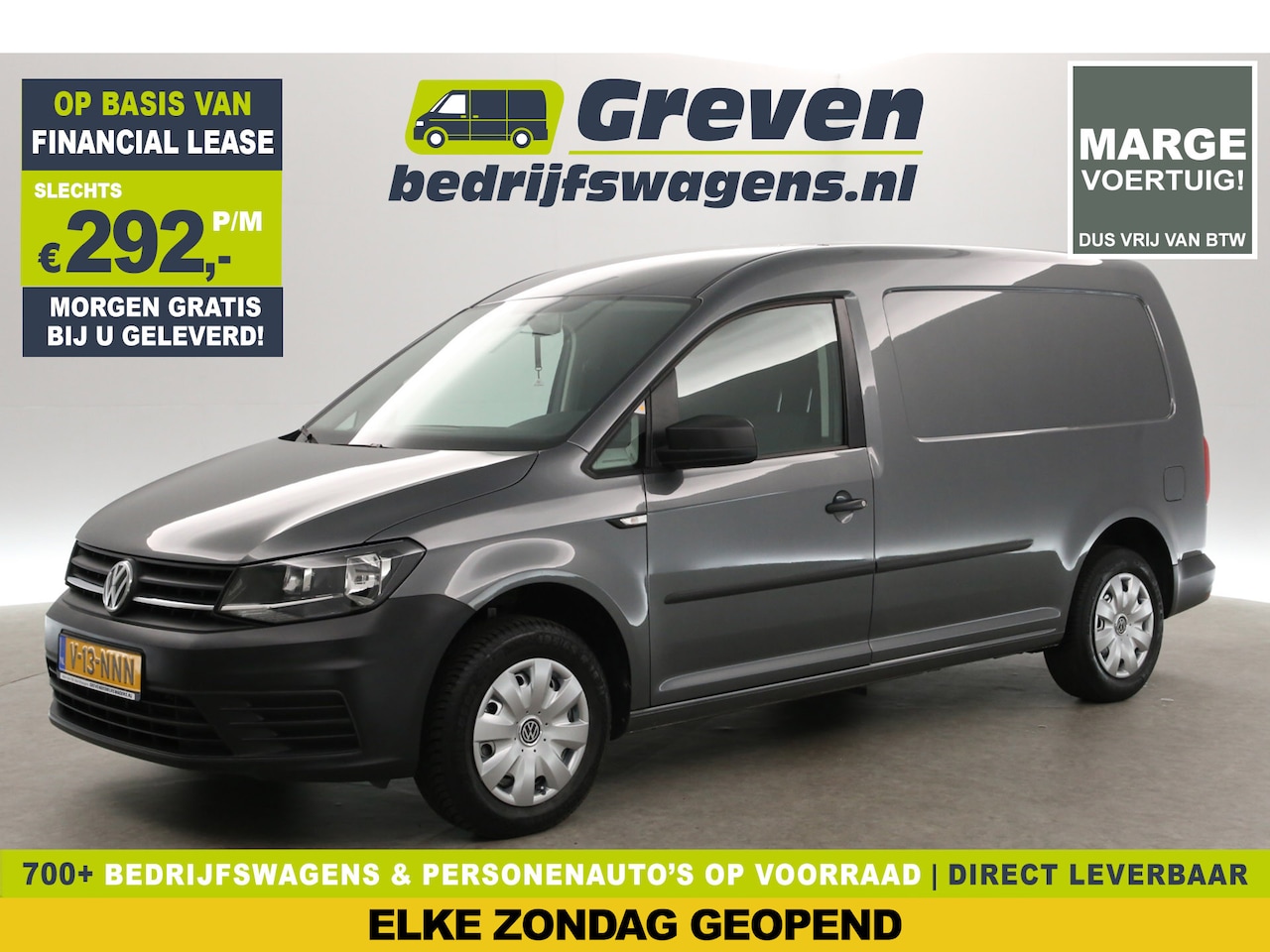 Volkswagen Caddy Maxi - 2.0 TDI L2 | 102PK | MARGE | Airco | Trekhaak | Parkeersens. | Stoelverw. - AutoWereld.nl