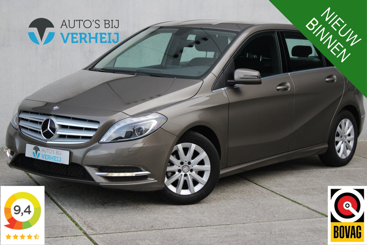 Mercedes-Benz B-klasse - 180 Ambition AUTOMAAT / 1E EIGENAAR / UNIEKE TELLERSTAND! /DEALERONDERHOUDEN - AutoWereld.nl