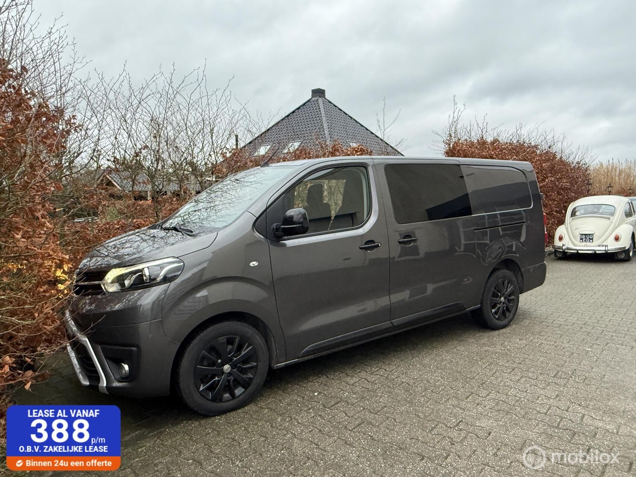 Toyota ProAce Worker - 2.0 D-4D L3 Black Line dubbele cabine! 85000km - AutoWereld.nl
