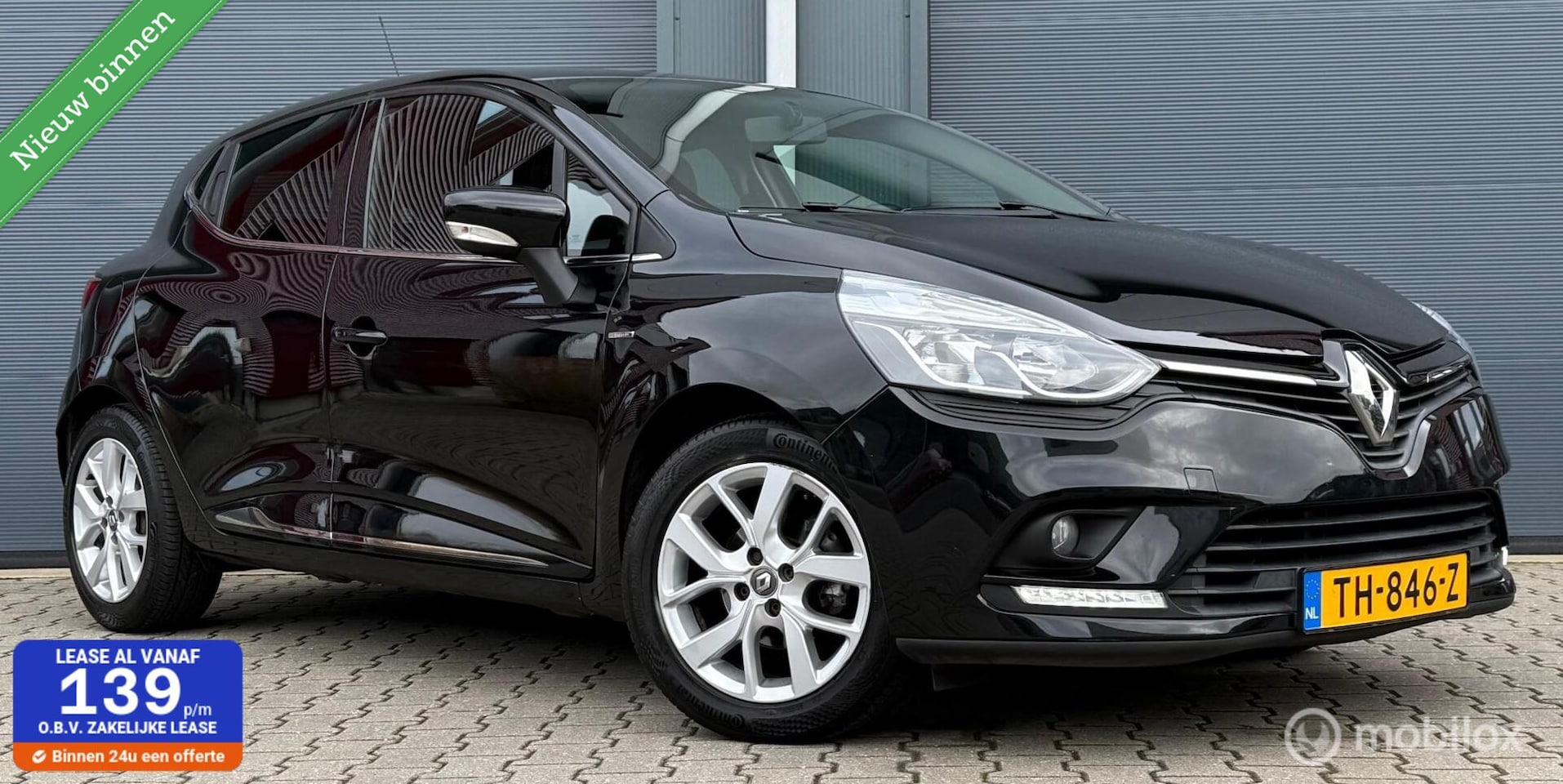 Renault Clio - 0.9 TCe Limited Trekhaak/Airco/Cruise/PDC/LED - AutoWereld.nl