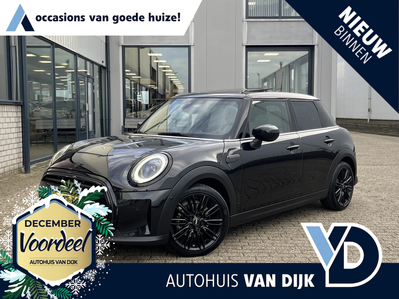 MINI Cooper - Mini 1.5 Classic | NL Auto/1e Eig./Voll.Historie/Leder/Panodak/Navi/17"/Apple CarPlay-Andr - AutoWereld.nl