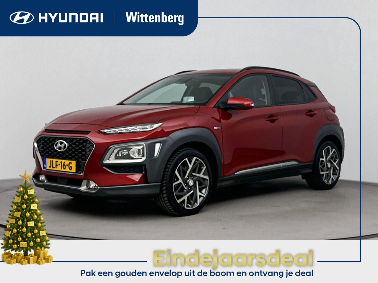 Hyundai Kona - 1.6 GDI HEV FASHION DESIGN *| NAVI | CLIMA | CRUISE | CAMERA | 18'' LM VELGEN | HUD | HYBR - AutoWereld.nl