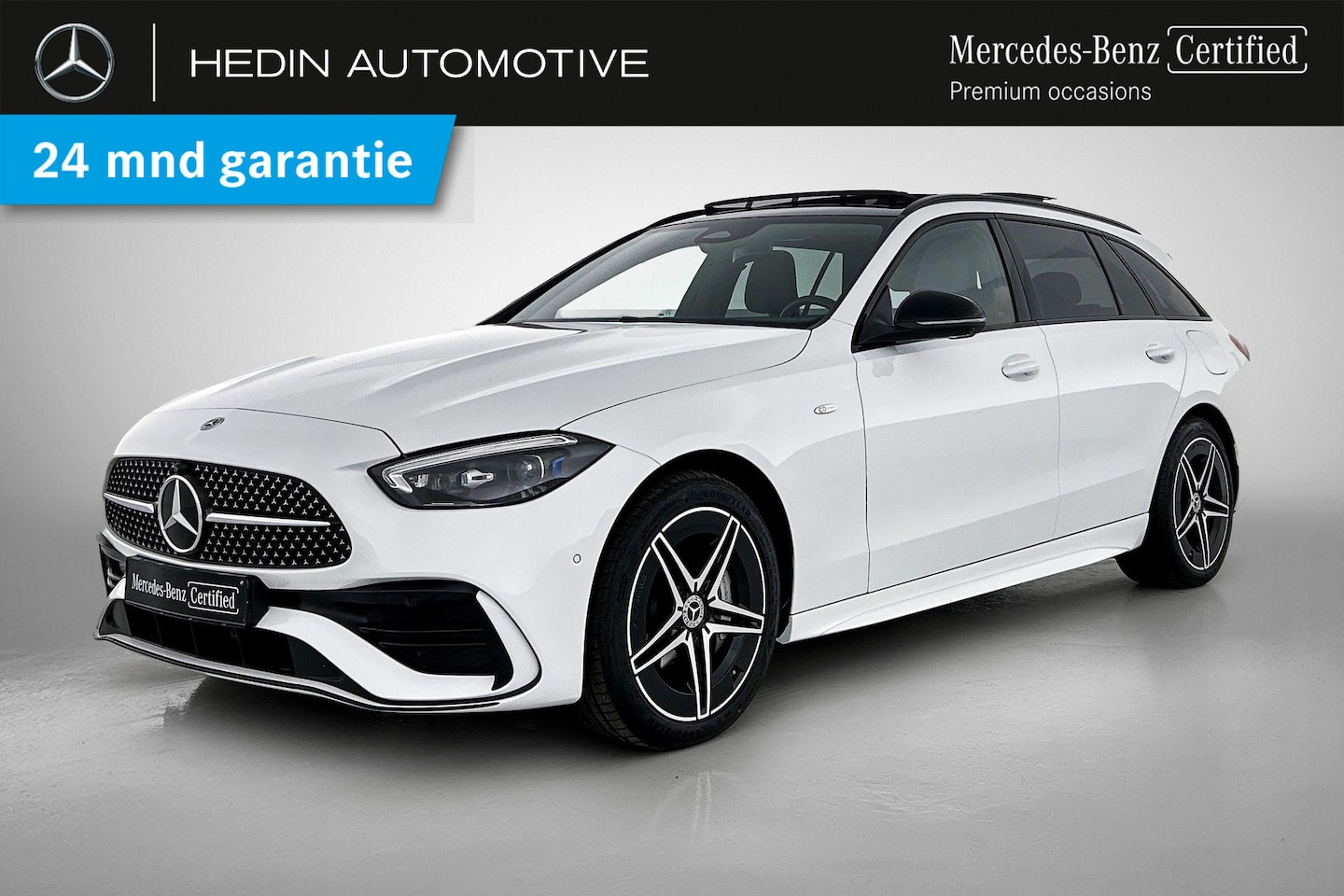 Mercedes-Benz C-klasse Estate - C 300e Automaat AMG Line | MANUFAKTUR | Nightpakket | Winterpakket | Panoramadak | Head-Up - AutoWereld.nl