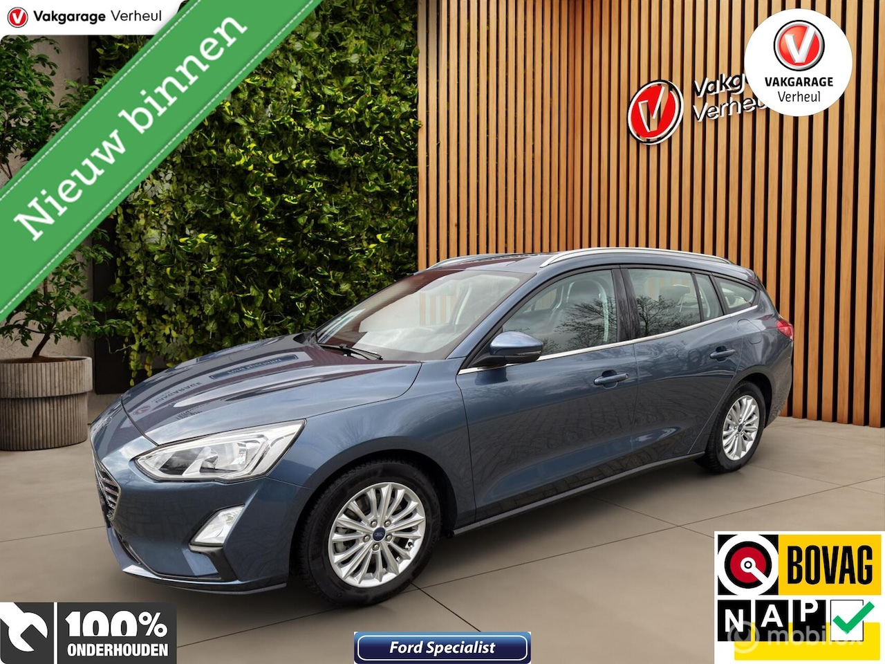 Ford Focus Wagon - 1.0 EcoBoost|Automaat|Titanium|Business - AutoWereld.nl