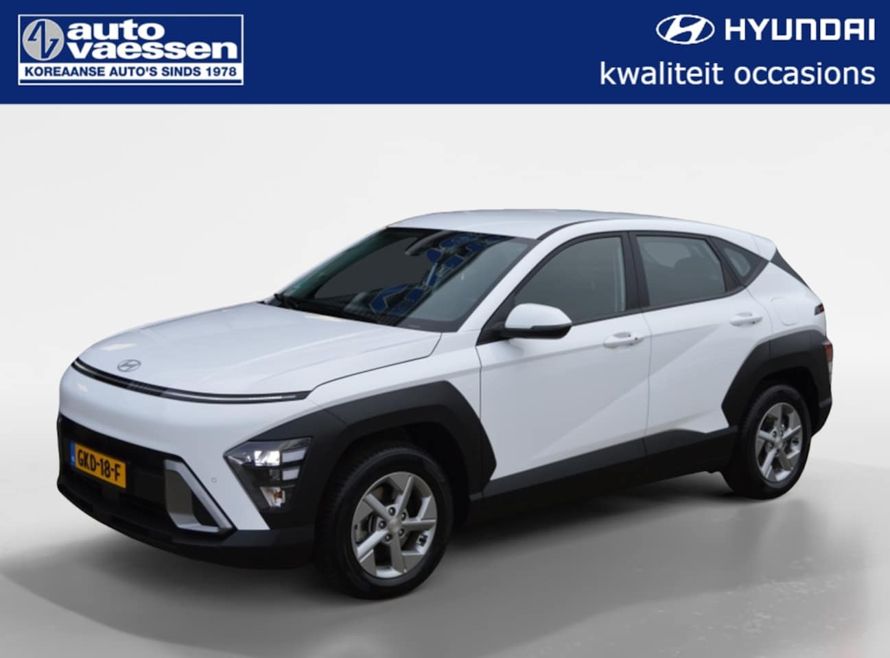 Hyundai Kona - 1.6 GDI HEV Comfort Nl-auto All weathers 1e eig. - AutoWereld.nl