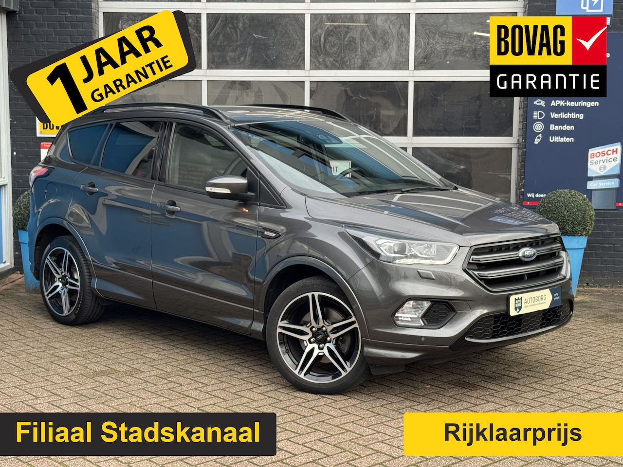 Ford Kuga - 1.5 EcoBoost ST Line GRATIS Afleverpakket! | Trekhaak | Panoramadak | Adaptieve Cruise - AutoWereld.nl
