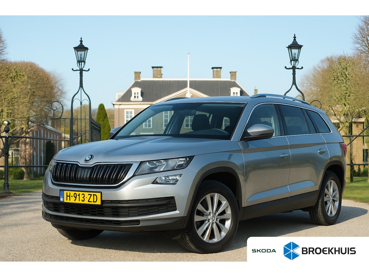 Skoda Kodiaq - 2.0 TDI Sportline Business 7p. | TREKHAAK | 360° CAMERA | PANODAK | DODE HOEK | ELEKTR. ST - AutoWereld.nl