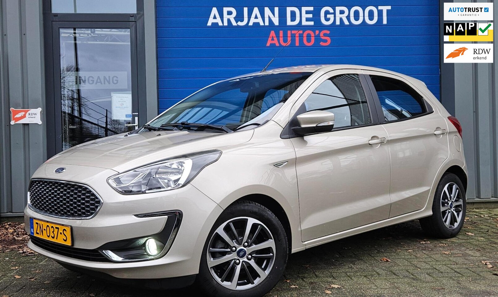 Ford Ka - 1.2 Trend Ultimate CLima Carplay PDC NIEUWSTAAT NAP! - AutoWereld.nl