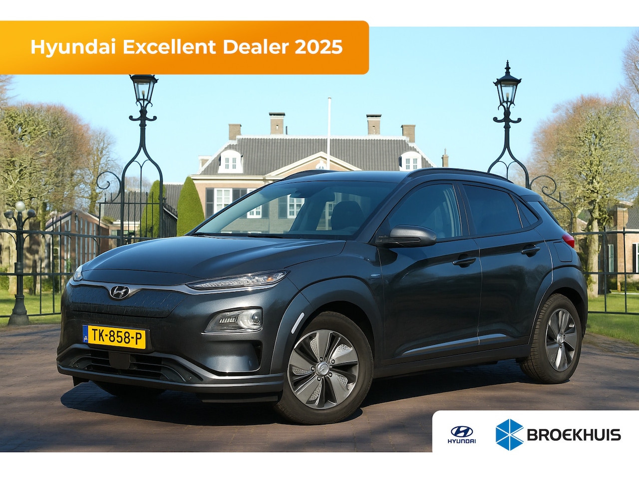 Hyundai Kona Electric - EV Premium 64 kWh | NL-AUTO! | LEDER | TREKHAAK | CAMERA | ADAPTIVE CRUISE | DEALER OH! | - AutoWereld.nl