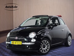 Fiat 500 C - 0.9 TwinAir Lounge Cabrio NAP km stand 52000 LEDER BT PDC ECC '12