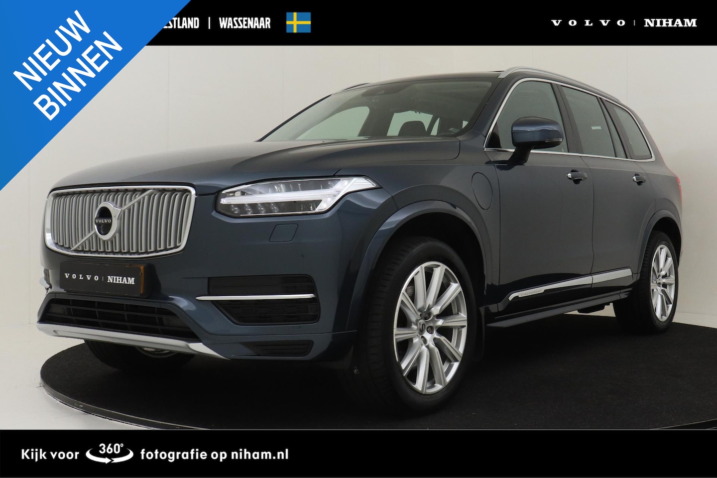 Volvo XC90 - T8 TWIN ENGINE AWD INSCRIPTION -PANO.DAK|HARMAN/KARDON|360°CAM|HEAD-UP DISP.|ADAP.LED|POWE - AutoWereld.nl