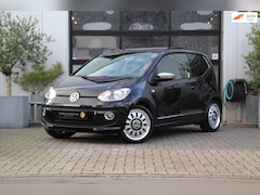 Volkswagen Up! - 1.0 Black-Edition - PANORAMADAK - LEER - LEDER - CRUISE CONTROL - STOELVERWARMING - NAVIGA